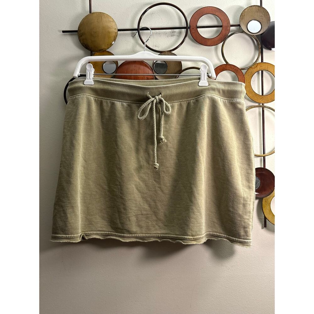 American Eagle xl green sweat skirt